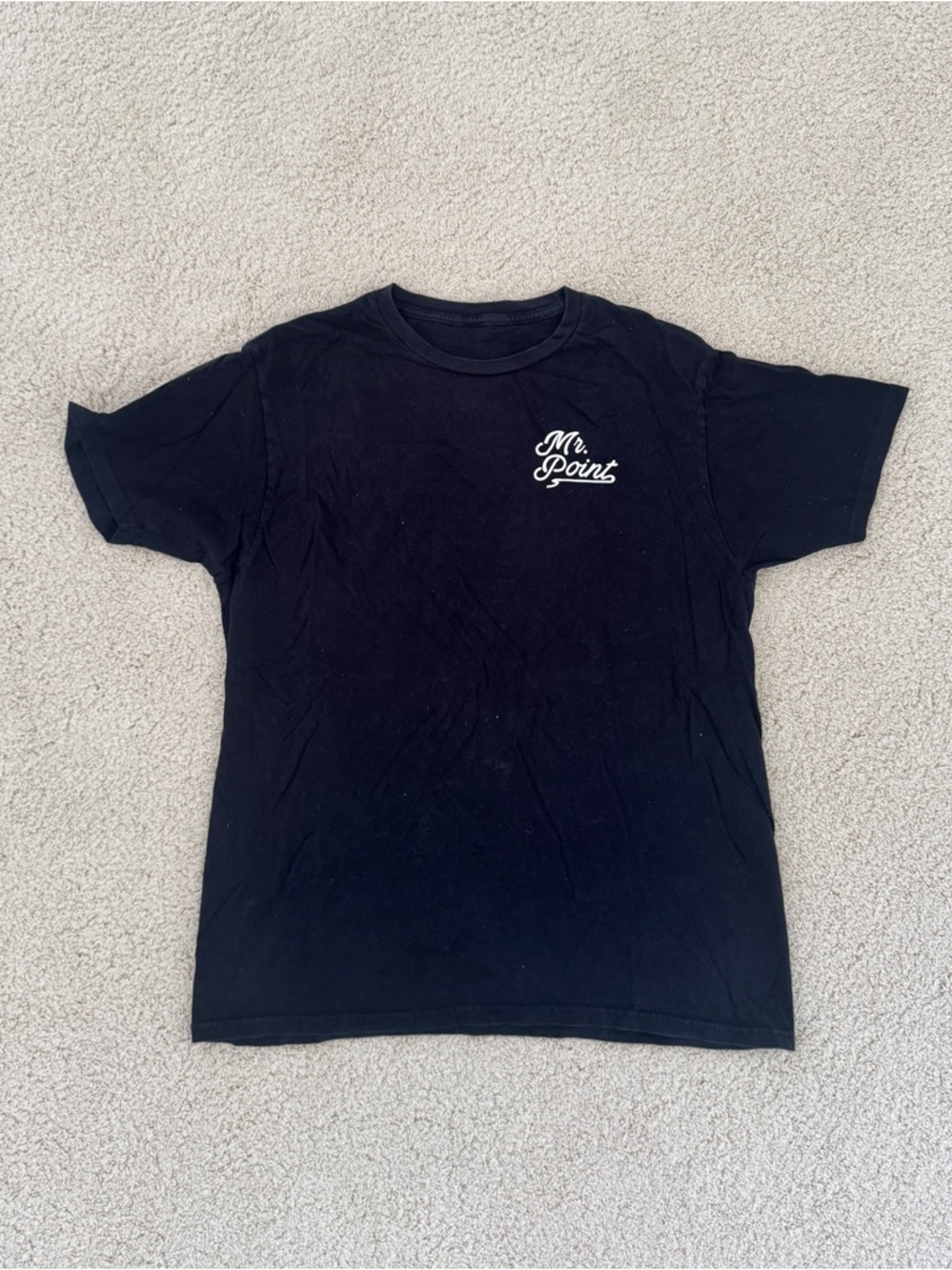 Mr. Point Black Crewneck T-Shirt